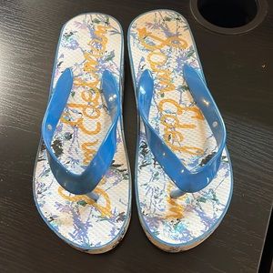 Sam Edelman Wedge Flip Flops